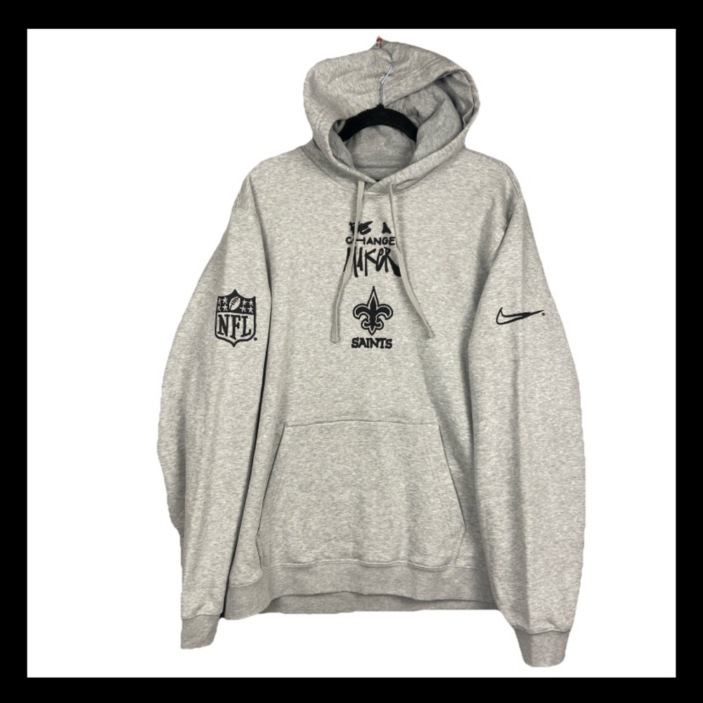 Nike NFL Inspire Change Hoodie Men’s XL New Orleans Saints Team Issued NWOT